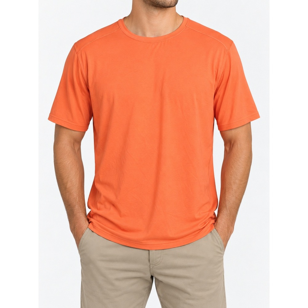 Helly Hansen Lifa Active Solen Orange Technical Shirt Mens XL Hiking Sailing